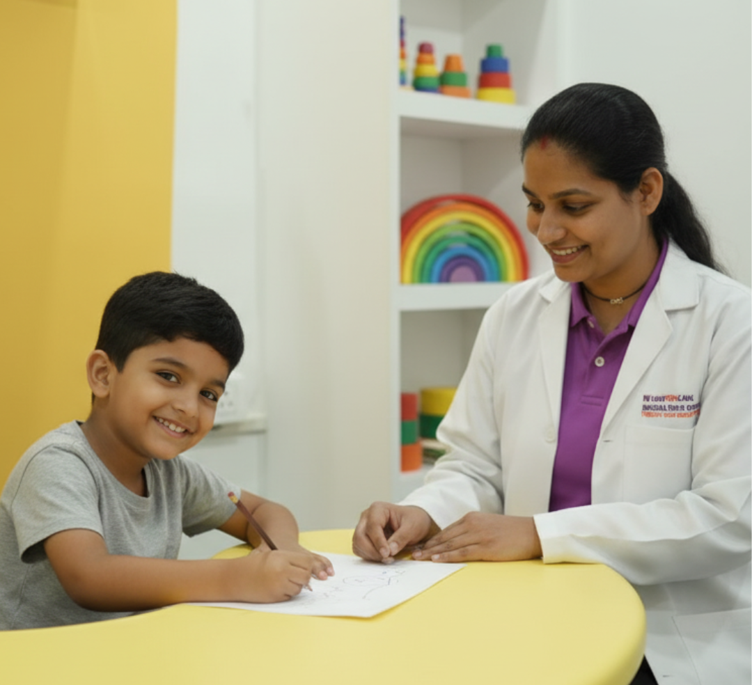 Professional autism therapy session - best hospital for autism treatment in India